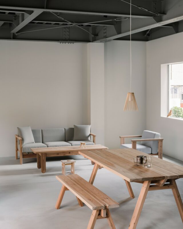 Ishinomaki Laboratory's furniture