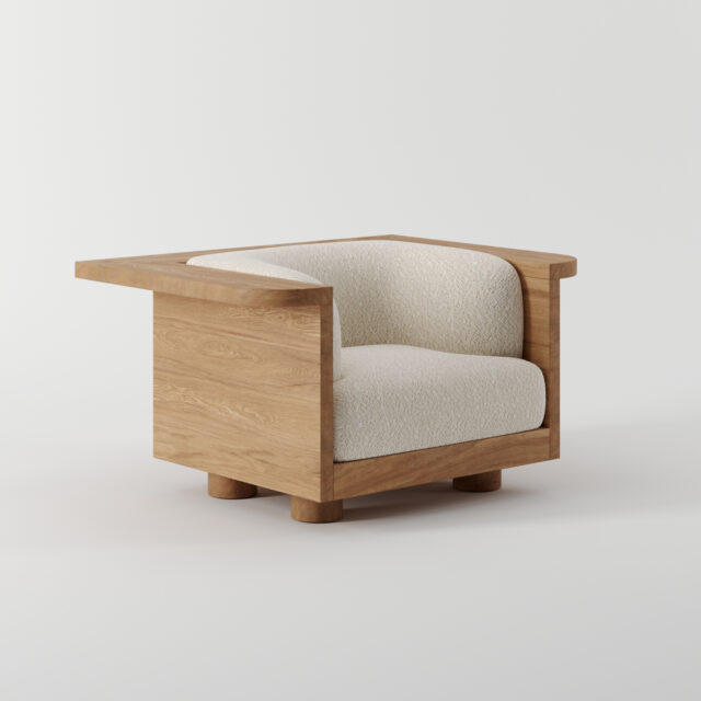 Nativ fauteuil by Emmanuelle Simon